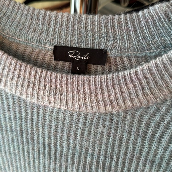 Rails Venus Sweater in Blue Rainbow Size Small NWOT - Picture 6 of 6